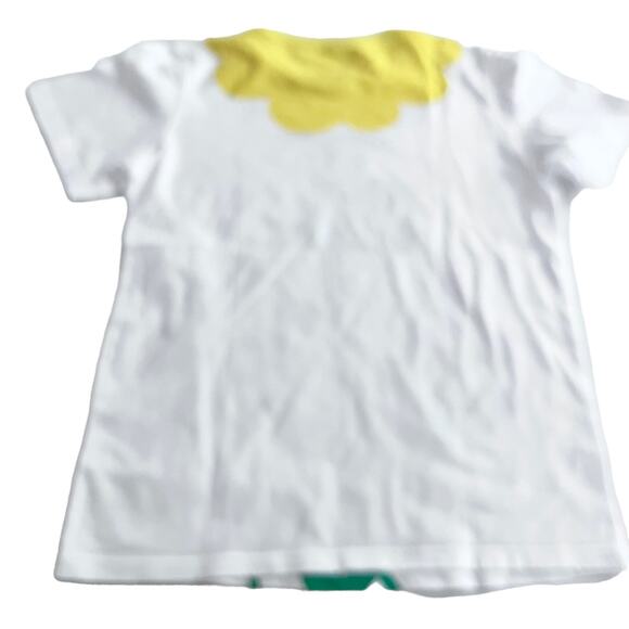 STELLA MCCARTNEY Girls White T-shirt For Girl With Colorful Flowers size 14 - Picture 2 of 5